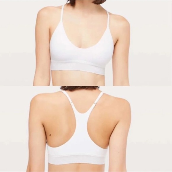 lululemon athletica Other - Lululemon Ever Essentials Bralette - White - L
